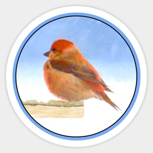 Scarlet Tanager Sticker